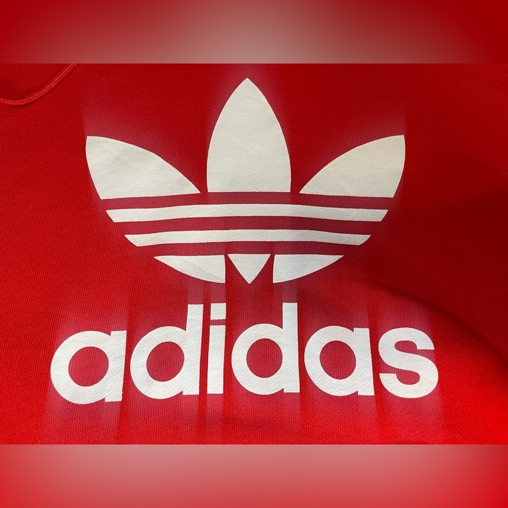 Adidas Women's Classic Red Hoodie thumbnail 3