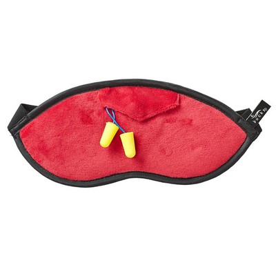 Cherry Sleep Eye Mask Bucky Eden Lightweight Shade with Ear Plugs