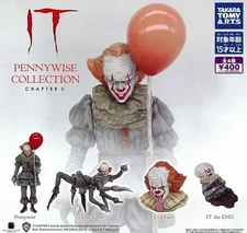 IT Pennywise Chapter 2 Horror Figure Collection Full Set of 4 Capsule Toys