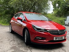 Vauxhall Astra SRI 2019 In red 1.4 Turbo