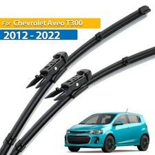 2Pcs Front Windshield Flat Wiper Blades Set For Chevrolet Aveo T300 2012 - 2022