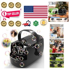 High Output Bubble Maker   320ml Capacity, Perfect for Parties  Outdoor Fun