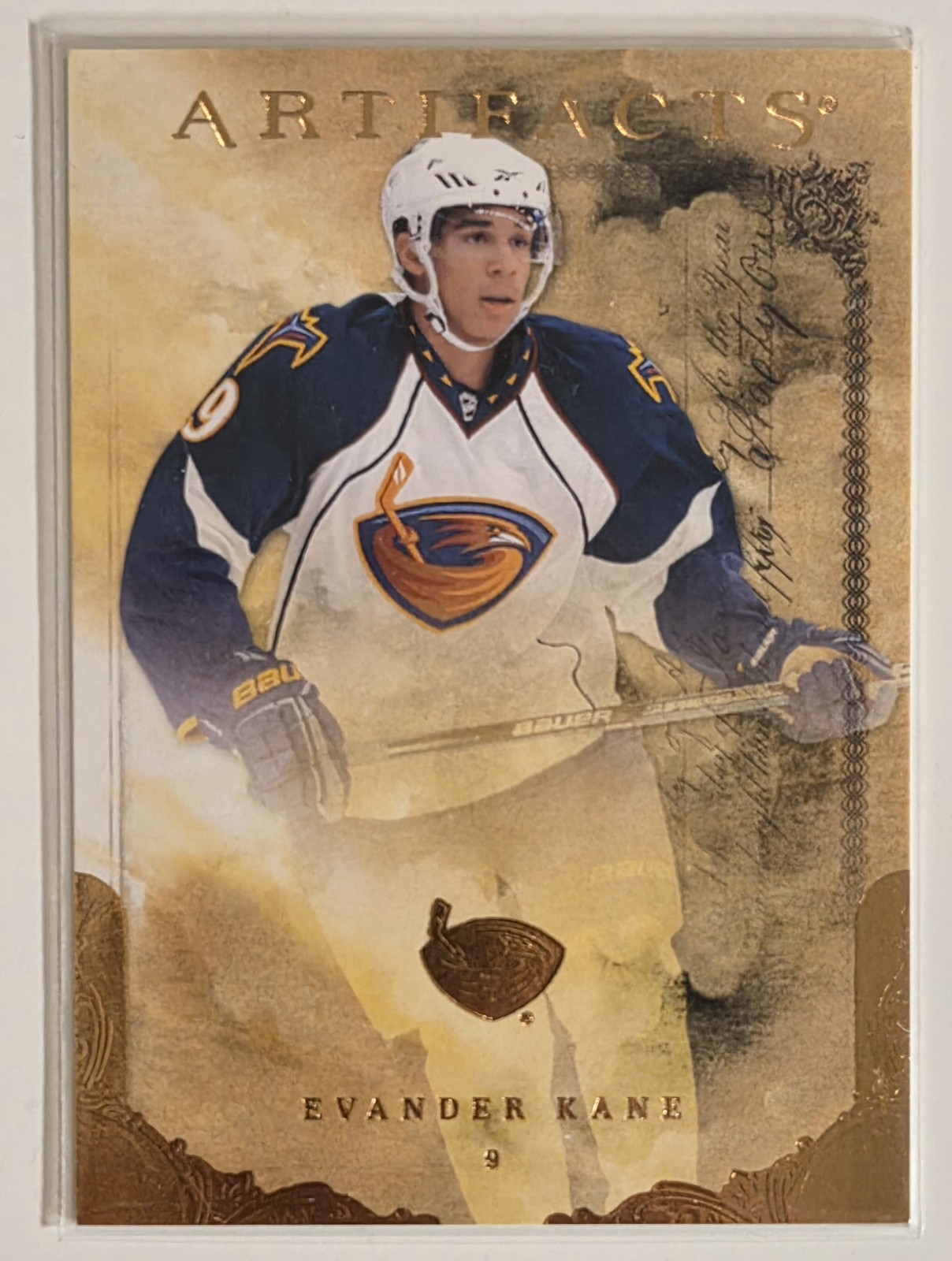 2010-11 Upper Deck Artifacts Evander Kane Atlanta Thrashers Edmonton Oilers