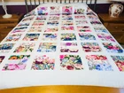 Clearance  Sale King  Size  Machine Patchwork Quilt #67