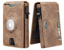 Airtag Wallet Smart Wallet Air Tag Wallet For Men Leather Wallet
