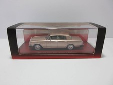 1/43 TSM Model Rolls Royce Silver Shadow II Parkward 1979 Mini Car Champagne