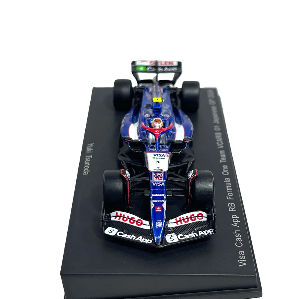 Modellino F1 Spark 1/64 Visa Cash App RB Formula One Team VCARB 01 Japanese G... - Immagine 2 di 4