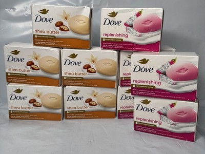 Dove Shea Butter Beauty Bar Moisture Bar  5 Pack