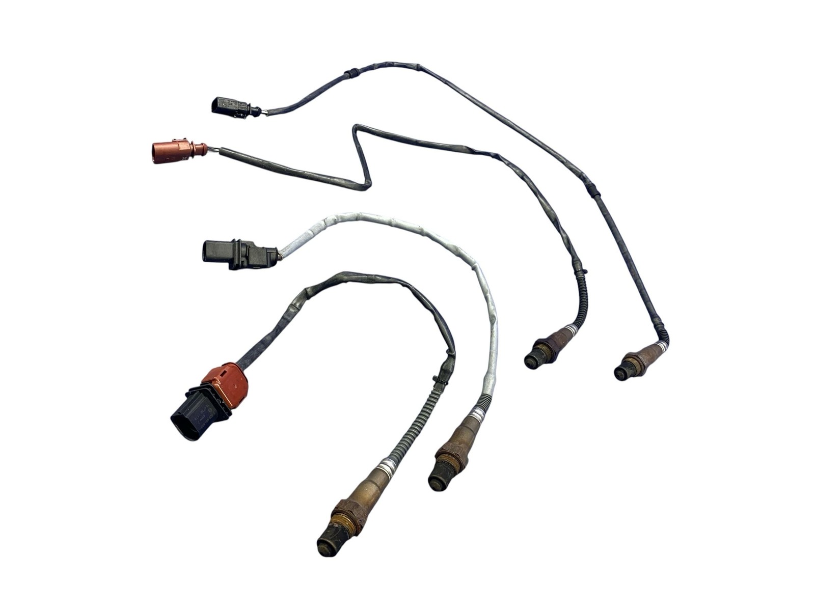 2008-2015 AUDI R8 AWD 5.2L UPSTREAM DOWNSTREAM LEFT RIGHT O2 OXYGEN SENSOR SET
