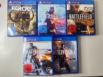Battlefield 1 4 V Hardline Far Cry Primal für Playstation 4 / PS4