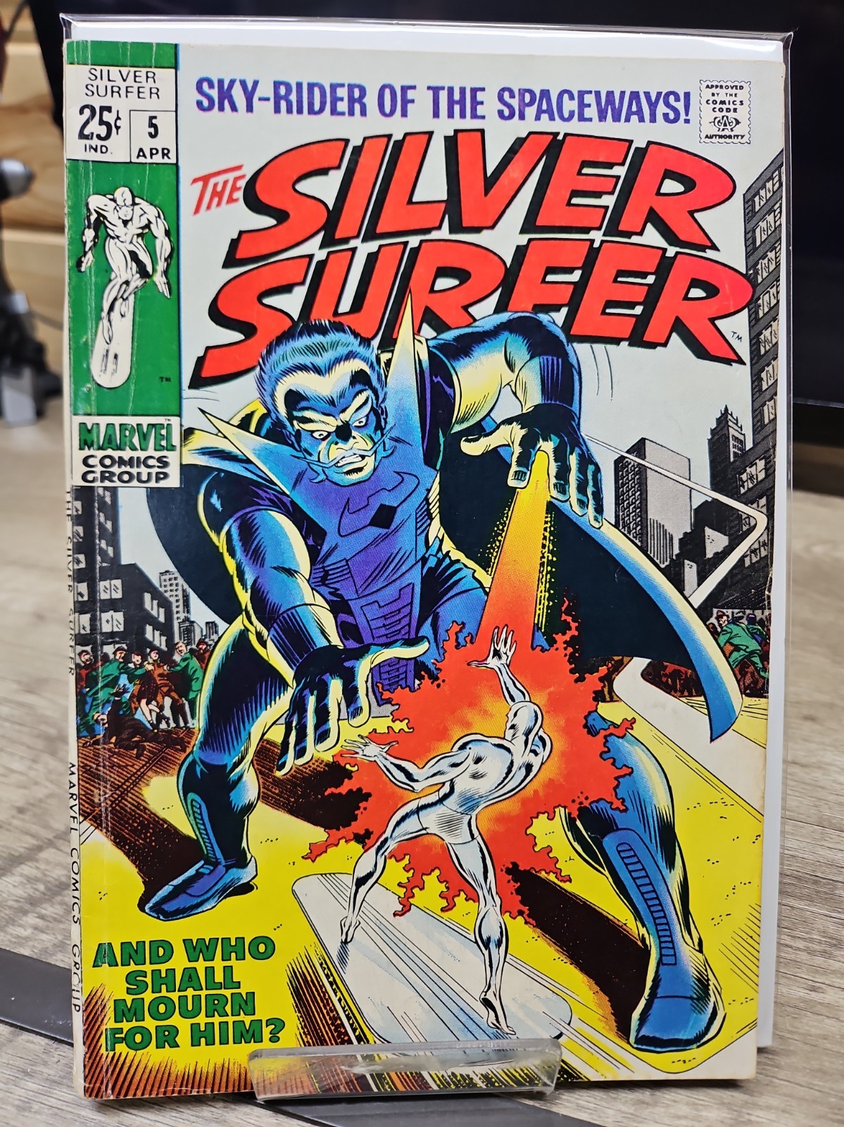 The Silver Surfer #5 (Marvel Comics April 1969)