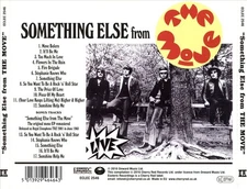 THE MOVE SOMETHING ELSE FROM THE MOVE [BONUS TRACKS] NEW CD