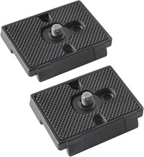 2 Pack Quick Release Plate with 1/4"-20 Screw for Bogen 3157N Manfrotto 200PL-14