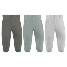 Marucci Excel Youth Baseball Short Pant Double Knit Elastic Bottom Pants