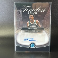 2025-26 Bowman Timeless Touch Signatures Tyler Smith #TTA-TS Autograph Bucks