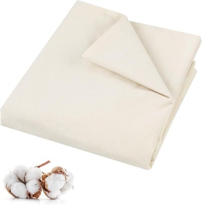 Cotton Muslin Fabric Unbleached Linen for Sewing Crafts Garments 2 Yards