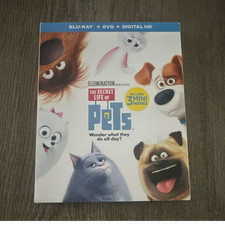 Universal The Secret Life of Pets Blu-ray+DVD+Digital HD PG 2016 (Brand NEW)