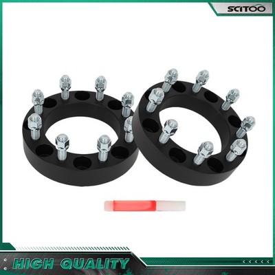 2X 1.5'' Wheel Adapters 8x170 to 8x165.1/ 8x6.5 14x1.5 For Ford F-250 Super Duty