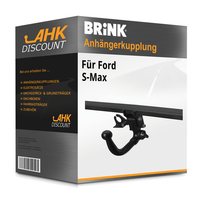 für Ford S-Max 01.2015-04.2023 Brink AnhäNgekupplung Abnehmbar NEU