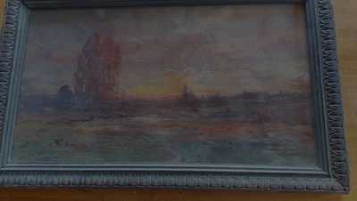 Tableau aquarelle signée - Photo 1/4