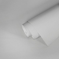 WeißE Tapete Mit Struktur In Textiloptik