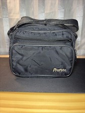 Profoto Black Camera Travel Bag Crossbody Adjustable 3 Sections Zip Waterproof