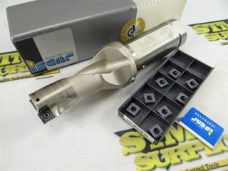 ISCAR INDEXABLE DRILL 0.984" DIA 1 1/4" SHANK #DR0984 1969 125 09 NEW INSERTS