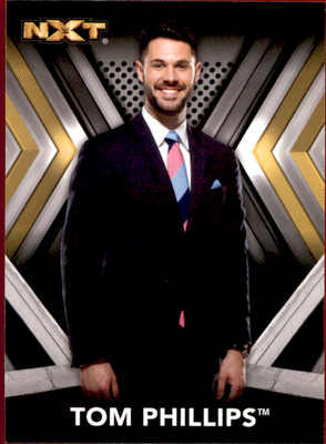 TOM PHILLIPS 2017 Topps WWE NXT Roster Insert #39 Pro Wrestling Trading Card