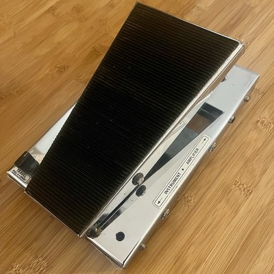 Morley SLVO Vintage Volume Pedal Made in USA Tel-Ray Slimline Chrome 1970s