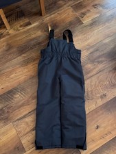 Skihose/Matschhose Gefüttert, Größe  122, Farbe Schwarz