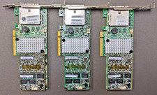 Lot of 3 LSI 9285CV-8e PCIe RAID Cards No Battery SFF-8088 L3-25421