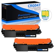 2PK 047 Toner Cartridge Compatible for Canon CRG047 imageCLASS MF113W LBP113W
