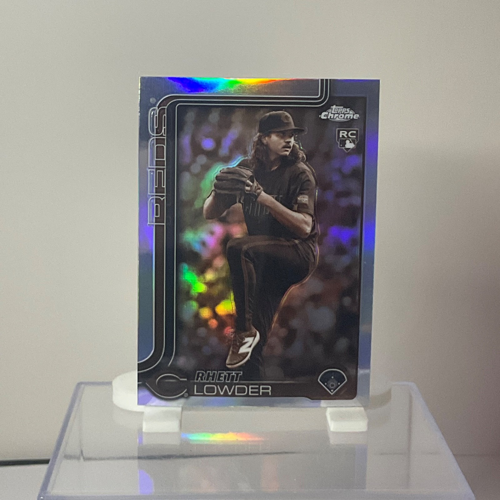 2025 Topps Chrome - Rhett Lowder #147 Sepia Refractor (RC)