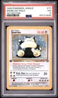 1999 POKEMON JUNGLE 1ST EDITION #11 SNORLAX-HOLO PSA 3