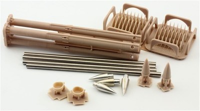 Orange Hobby 1/32 Scale Modern American Aim-120B Amraam (4 Rounds) (Compatible W