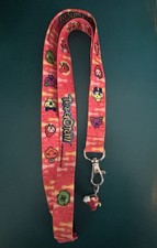 Tamagotchi Red Chef Lanyard with Charm 2007 Bandai Japan