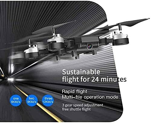 Mini drone caméra 1080p pliable pour immortaliser vos sorties en famille