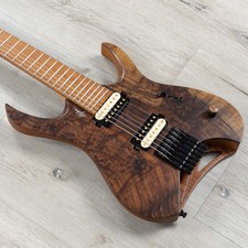 Mayones 40th Anniversary Hydra Elite 7 Headless 7-string Guitar, Walnut