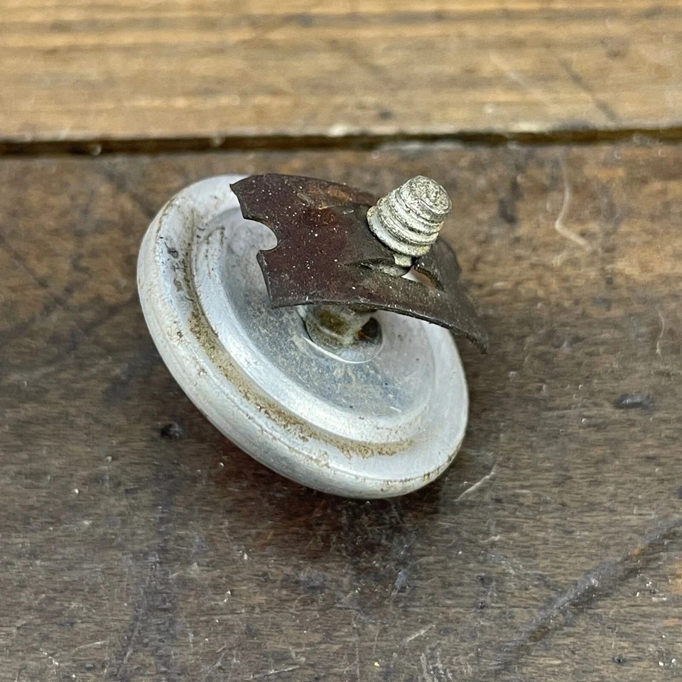 De colección Schwinn Rack Reflector Trasero Joya Rojo Años 50 Globo Neumático Spitfire Foto 2 de 4