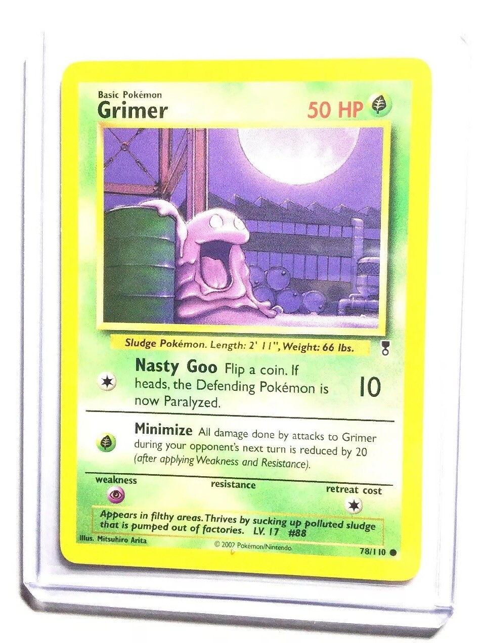 GRIMER - 78/110 - Legendary Collection - Common - Pokemon Card - NM