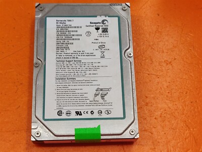       HDD Hard Drive SATA Desktop 3.5'' Seagate ST380817AS 80GB