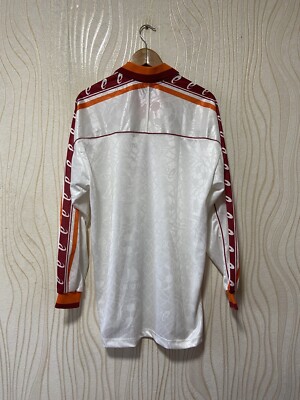 ROMA 1995 1997 AWAY SHIRT JERSEY LONG SLEEVE ASICS sz XL MEN ROMA 1995 1997 AWAY SHIRT JERSEY LONG SLEEVE ASICS sz XL MEN