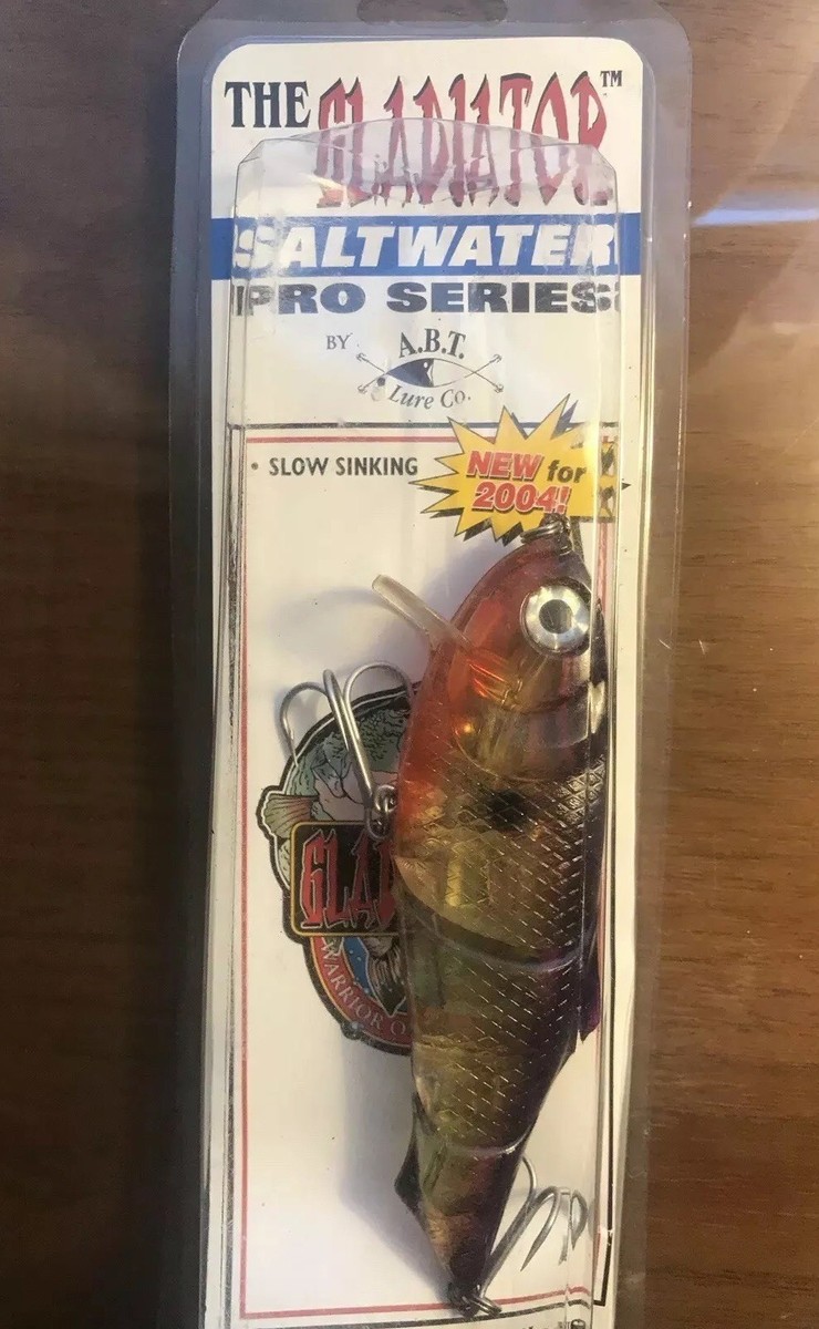 A.B.T. Lure Co. The Gladiator Pro Series Saltwater Slow 5.5 Sinking Lure | eBay A.B.T. Lure Co. The Gladiator Pro Series Saltwater Slow 5.5 Sinking Lure | eBay