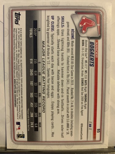 2020 Bowman Base Paper Vet Base -#1-100 - YOU PICK - Complete our set - (a7) - Picture 191 of 201