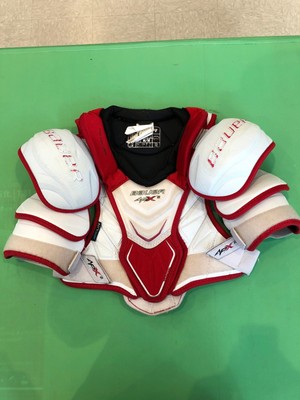 Used Junior Bauer Vapor APX2 Hockey Shoulder Pads (Size: Medium)