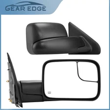L+R Mirrors Power Heated for 2002- 2008 Dodge Ram 1500 2003- 2009 Ram 2500 3500