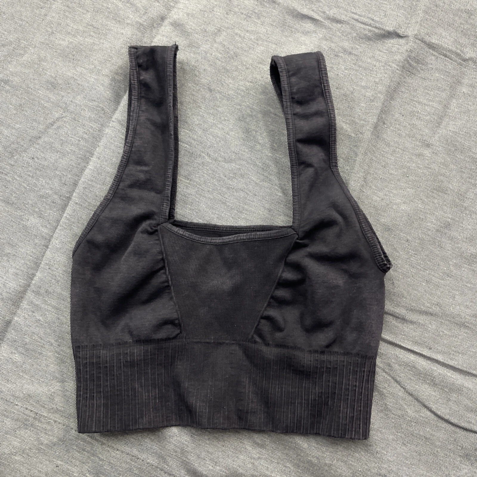 free-people-movement square neck good karma tank-bra