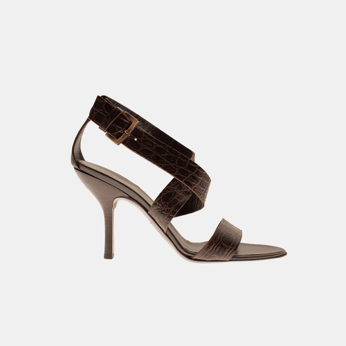 Giuseppe Zanotti Croc Sandals Brown 