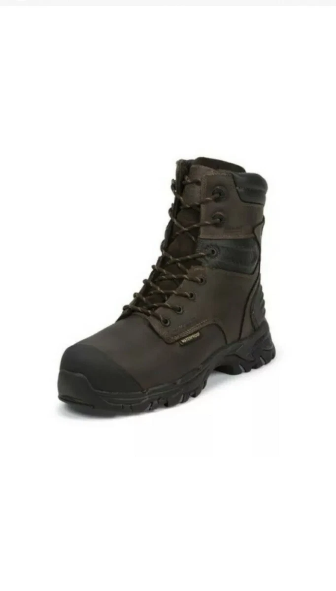 Justin waterproof composite hotsell toe work boots