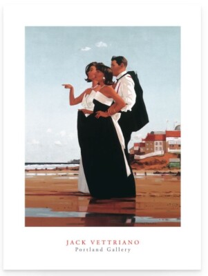 The Missing Man II  - Jack Vettriano 40x50 Kunstdruck Poster Plakat Bild